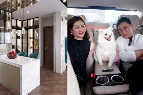 Vừa mạnh tay chi 20 tỷ mua đất trên Đà Lạt, diễn viên Kiều Linh - Mai Sơn khoe căn hộ ở Sài Gòn đã hoàn thành