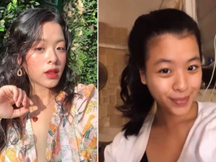 Con gái út NSƯT Chiều Xuân tự tin khoe mặt mộc
