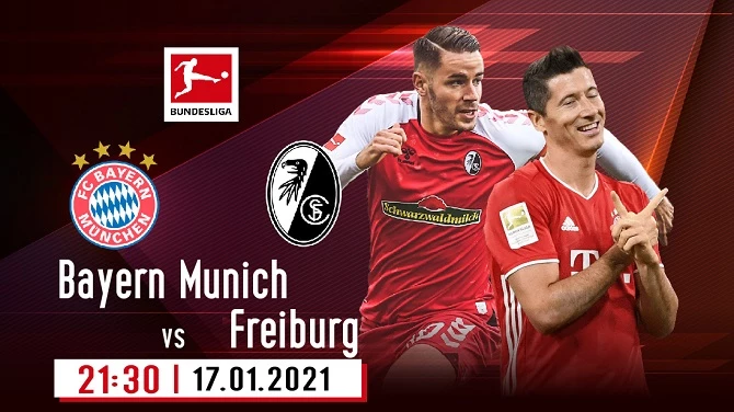 Bayern Munich chạm trán Freiburg