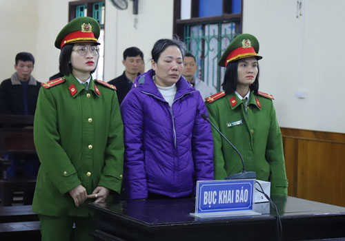 Hà Tĩnh: Người phụ nữ nhận án tử hình vì tham 4 triệu đồng