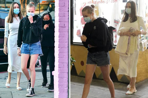 Con gái ruột từng có ý định chuyển giới của Angelina Jolie thay đổi bất ngờ: Ngày càng nữ tính, chân dài miên man