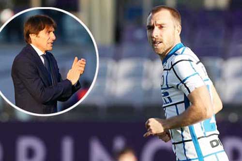 Conte cố 'biến' Eriksen thành 'Pirlo mới'