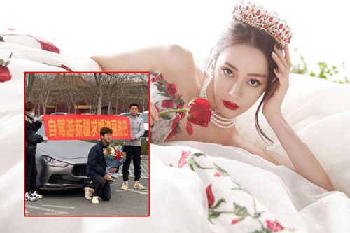 'Mỹ nữ Tân Cương' Địch Lệ Nhiệt Ba được đại gia giàu có kiên trì cầu hôn suốt 9 tháng