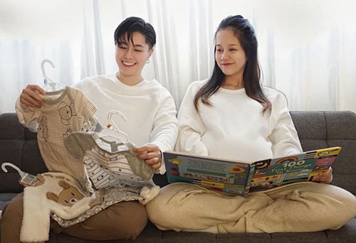 An Nguy mang thai con đầu lòng nhưng người yêu đồng giới lại bị ốm nghén