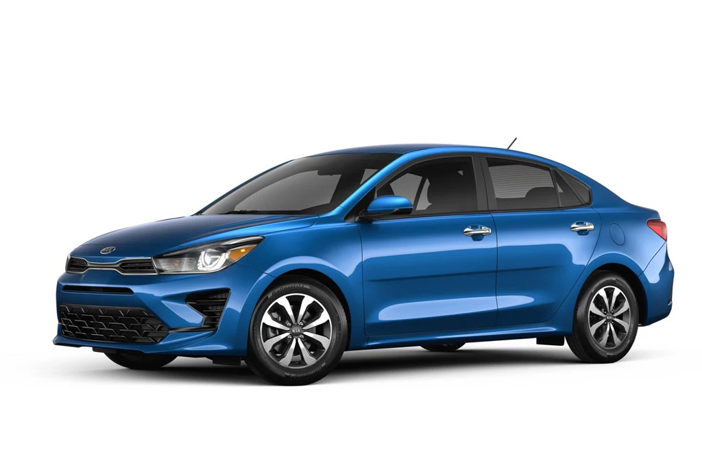 Sedan subcompact tốt nhất: Kia Rio 2021 (giá khởi điểm: 17.015 USD).