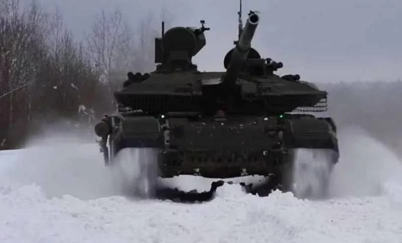 Xe tăng chiến đấu chủ lực T-90M Proryv-3 của Quân đội Nga. Ảnh: RIA Novosti.
