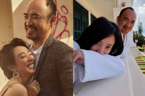 Tiến Luật hạnh phúc kỉ niệm 10 năm ngày cưới với bà xã Thu Trang: 'Mình vẫn nắm tay nhau'