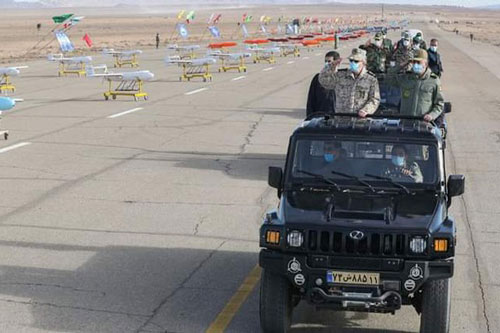 Iran khoe máy bay không người lái 'có thể tấn công căn cứ Mỹ ở châu Âu'