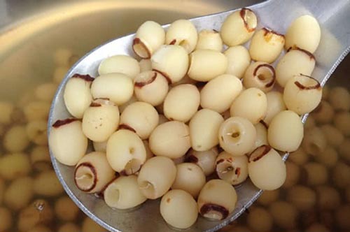 Tác dụng chữa bệnh tuyệt vời của hạt sen