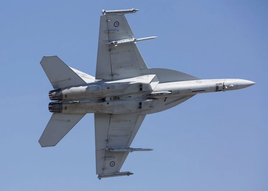Tiêm kích hạm F/A-18 Super Hornet của Kuwait. Ảnh: Janes Defense.