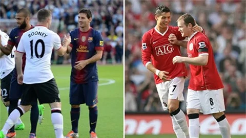 Ronaldo và Messi từng nói gì về Rooney?