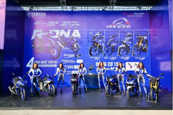 Biệt đội Yamaha Angels xinh đẹp từ Yamaha.