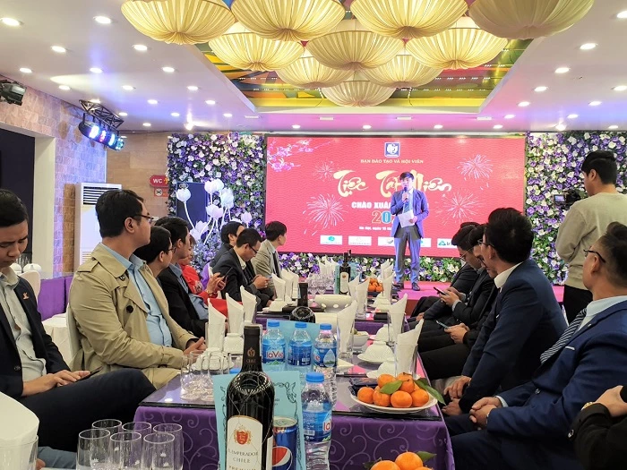 Ông Trần Văn Hiển, – Phó trưởng Ban Đào tạo và Hội viên – Hiệp hội doanh nghiệp nhỏ và vừa Việt Nam phát biểu tại sự kiện.