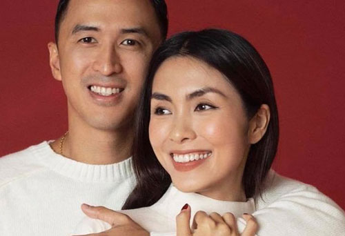 Hà Tăng dành mỹ từ đặc biệt mừng sinh nhật ông xã Louis Nguyễn, diện đồ đôi ngọt ngào như vợ chồng son