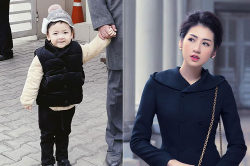 Con trai Á hậu Tú Anh đáng yêu ngày đầu đến trường, nơi theo học có mức học phí 'siêu khủng'?