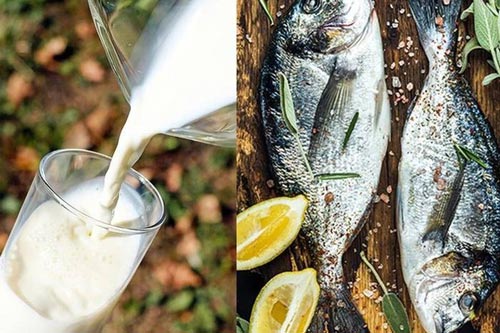 Thực phẩm "đại kị" khi kết hợp với sữa
