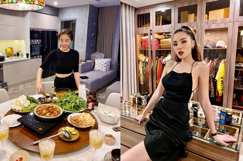 Khám phá không gian bên trong căn hộ cao cấp của Hoa hậu Kỳ Duyên