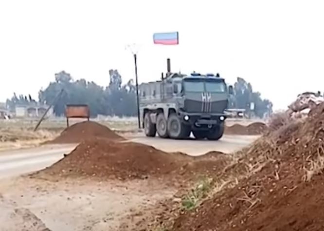 Quân đội Nga bắt đầu triển khai rào chắn dọc theo toàn bộ phần phía Bắc của Syria