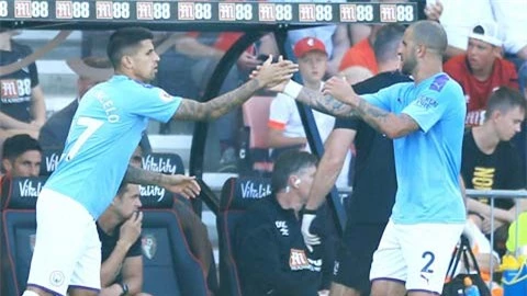 Cancelo được Guardiola tin tưởng