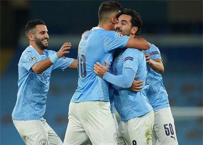 Tiền vệ Guendogan của Man City đang chơi rất ấn tượng