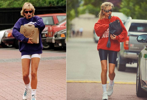 Hàng loạt ngôi sao nổi tiếng 'bắt chước' phong cách thời trang của Công nương Diana