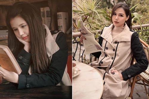 Đã là phu nhân tập đoàn nghìn tỷ nhưng Phanh Lee vẫn mặc lại chiếc áo khoác cũ từ 9 năm trước