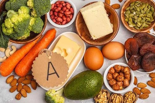 Tăng vitamin A trong chế độ ăn thì với giảm cân nhanh