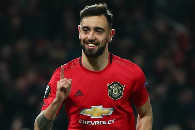 3. Bruno Fernandes (M.U, giá trị hiện tại: 90 triệu euro, tăng: 42 triệu euro).