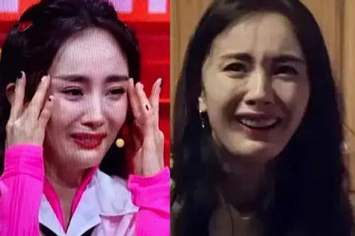 Dương Mịch bị soi nhan sắc xuống dốc với biểu cảm đơ cứng, mí mắt sụp xuống