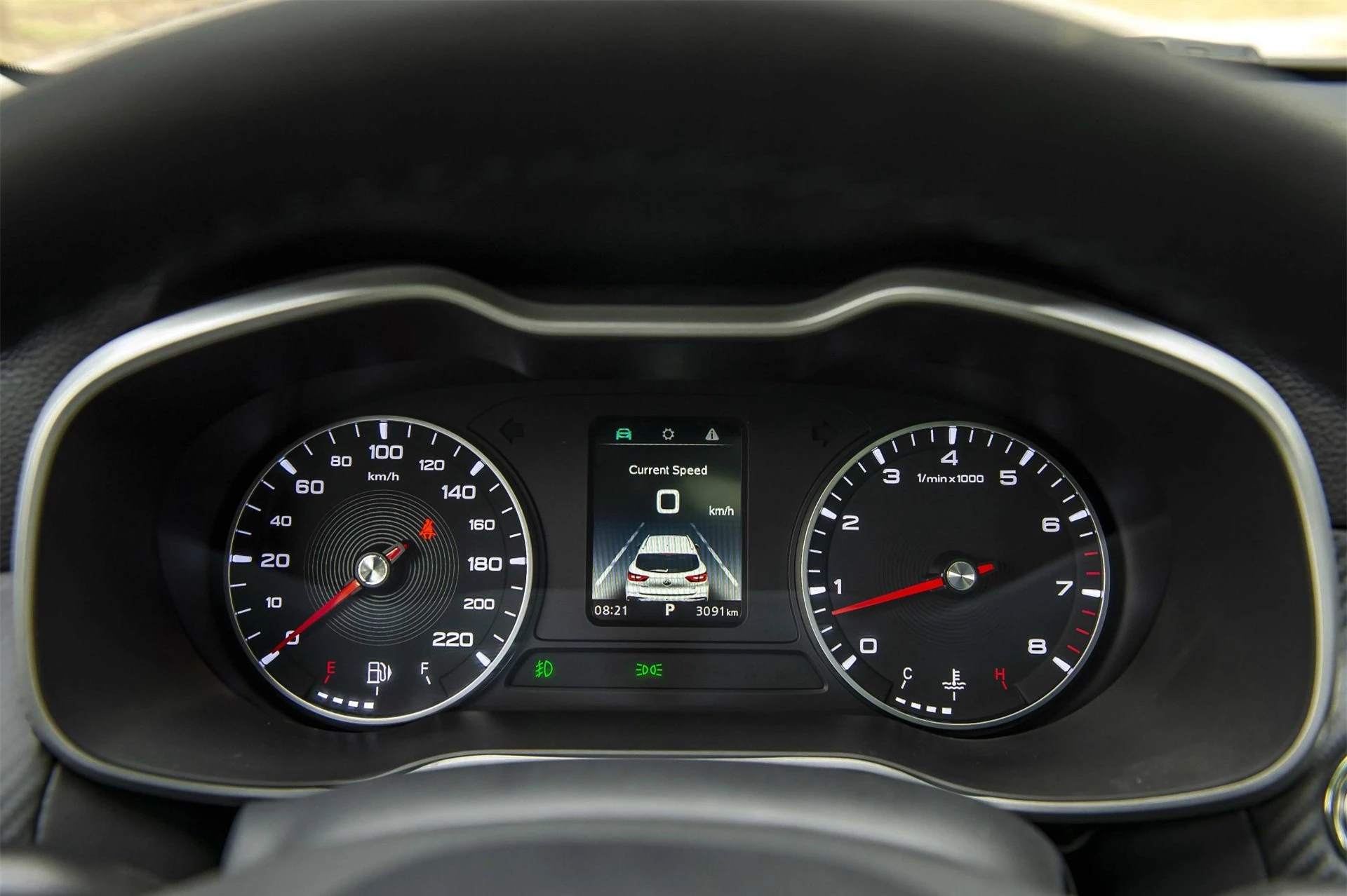 Đồng hồ hiển thị của xe MG ZS 2021
