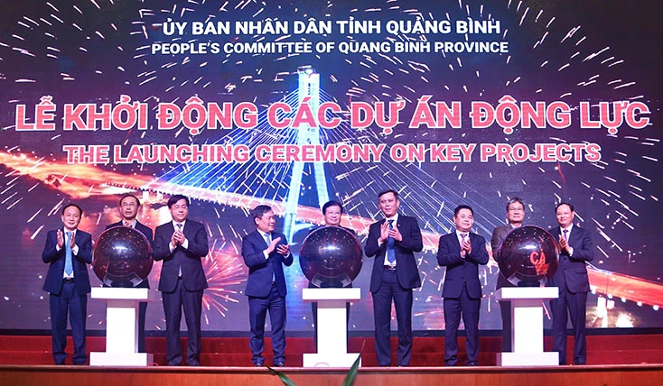 Quảng Bình khởi động các dự án đầu tư