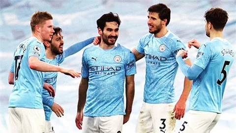 Man City là ứng viên số 1 vô địch Ngoại hạng Anh, M.U chỉ đứng thứ 3