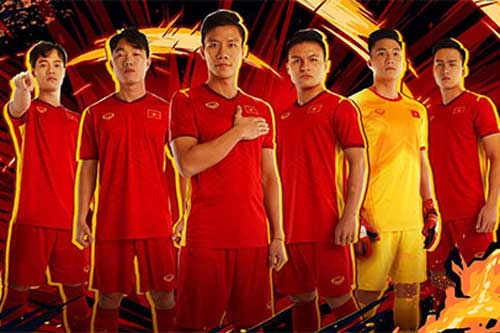 Đội tuyển Việt Nam ra mắt áo đấu mới theo kiểu chưa từng có ở châu Á