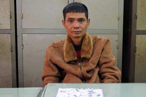 Hải Dương: Đối tượng 5 tiền án bị bắt quả tang tàng trữ ma túy