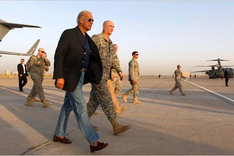 Ông Joe Biden bất ngờ tới thăm Iraq.