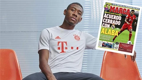 Real Madrid đạt thỏa thuận với David Alaba