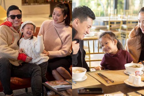 Lam trường chia sẻ ảnh gia đình hạnh phúc, nhan sắc con gái Phoebe chiếm spotlight