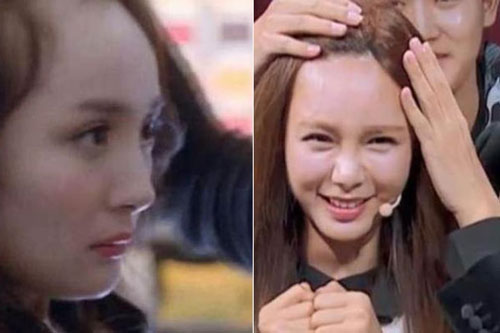 Sao nữ vén tóc mái để lộ mặt thật: Chân tóc của Dương Mịch lệch hẳn ra sau, Thẩm Mộng Thần không thể nhận ra