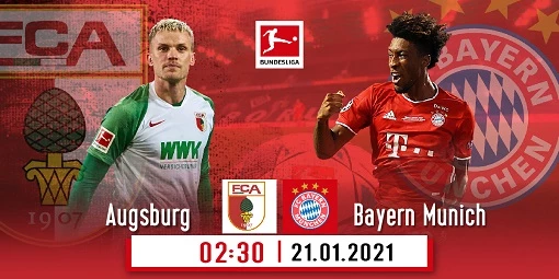 Bayern Munich đối đầu Augsburg