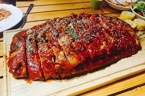 Công thức làm sườn nướng tảng kiểu Mỹ