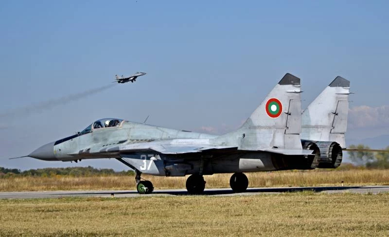 Tiêm kích MiG-29 của Không quân Bulgaria. Ảnh: Defense Express.