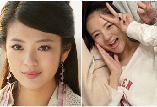 'Triệu Mẫn' An Dĩ Hiên xuất hiện với gương mặt khác lạ và chiếc cằm nhọn hoắt hậu hai lần sinh nở