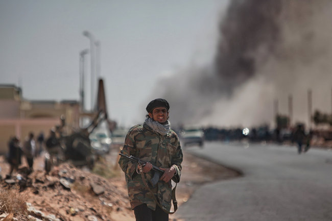 Hai máy bay không người lái bị bắn rơi ở Libya
