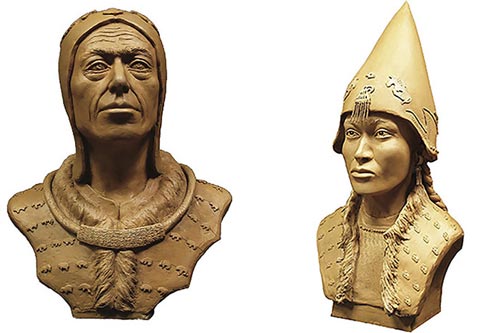 Kinh ngạc đôi nam nữ "trở về" từ mộ cổ đầy vàng 2.600 năm