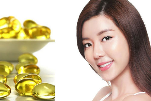 Da trắng hồng chỉ bằng cách dùng vitamin E