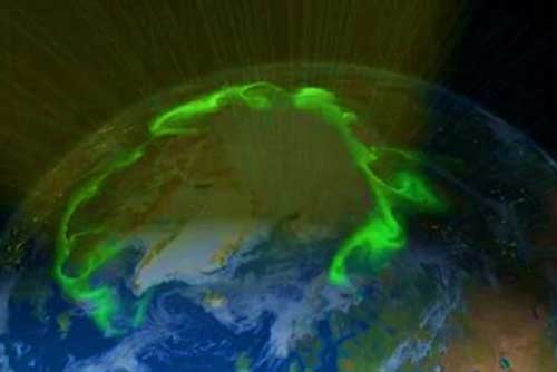 Gió mặt trời đang hướng về cực Bắc của Trái Đất một cách bất thường