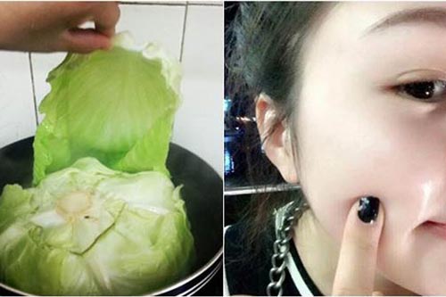 Làm đẹp da cực nhanh chỉ bằng nước rau bắp cải luộc