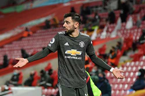 Đội hình dự kiến trận MU và Liverpool: Bruno Fernandes đá chính