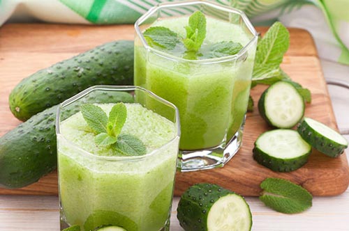 Công thức làm nước ép dưa leo giảm cân