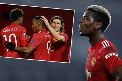 Pogba: 'Rashford và Martial không có kinh nghiệm và phẩm chất như Cavani'